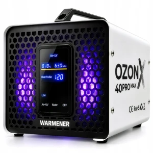 Generator Ozonu Kwarcowy 40 G/H Ozonator Powietrza Samochodowy Wody 180W