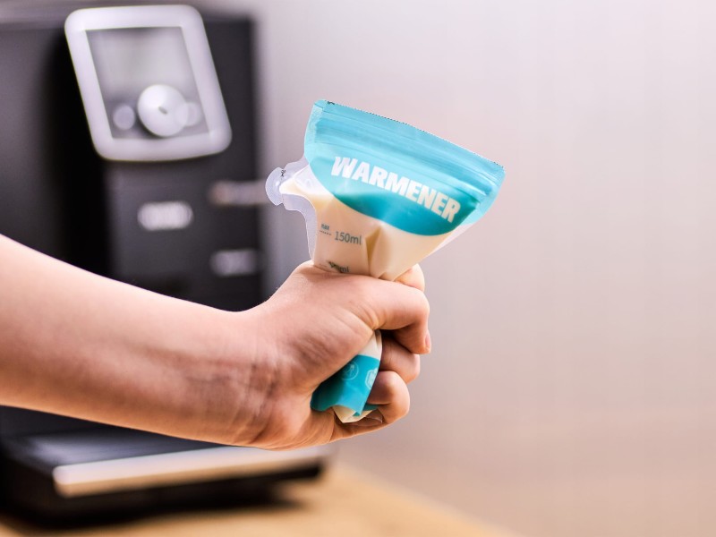 Wygodne saszetki na mleko matki – kompatybilne z podgrzewaczem Warmener