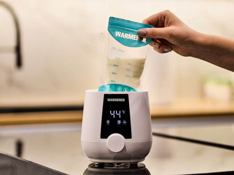 Saszetki Warmener – bezpieczne do zamrażania i podgrzewania mleka w jednej torebce