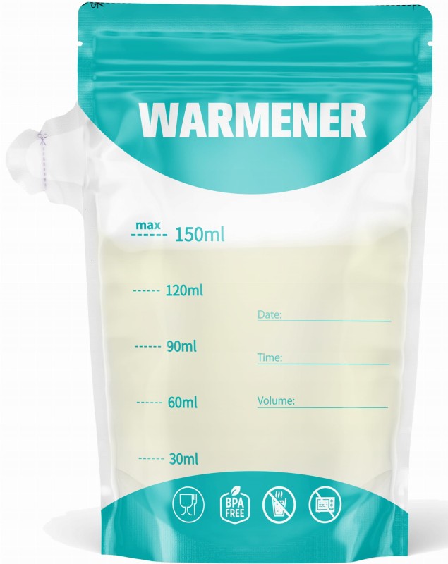 Saszetka do mleka Warmener – przejrzysta miarka i wygoda użytkowania dla mam