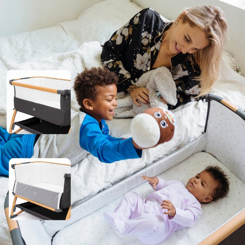 Dromader – łóżeczko blisko łóżka rodziców, idealne do karmienia nocą