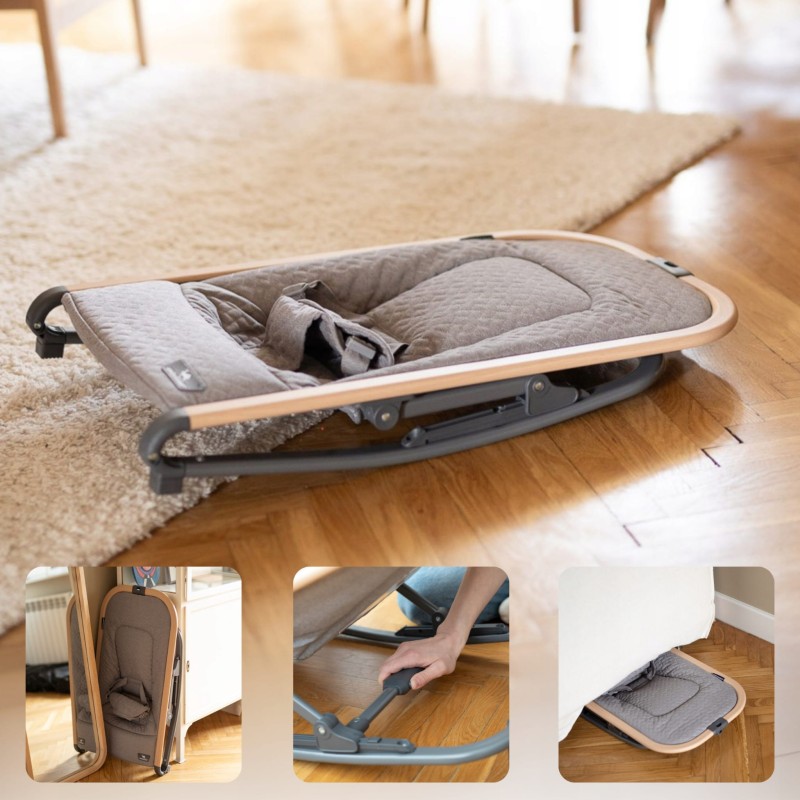 Złożony bujaczek Dromader – łatwe przechowywanie i transport