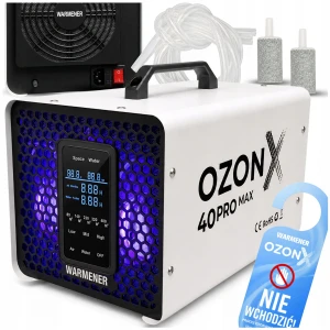 Generator Ozonu Kwarcowy 40 G/H Ozonator Powietrza Samochodowy Wody 180W